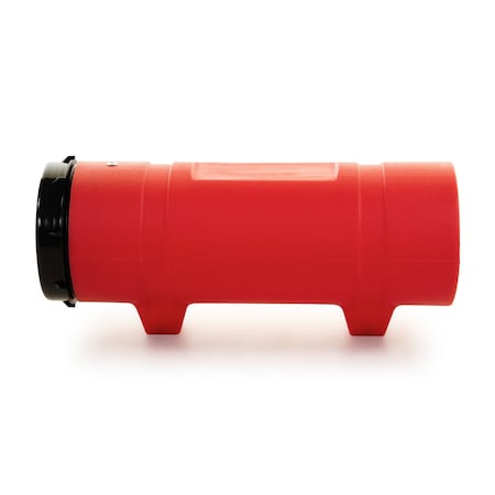 Jonesco Round Document Holder for commercial trucks & vehicles, 3.5" diameter x 12.5" length, red 1005RED